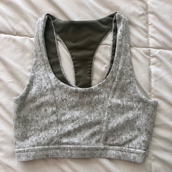 Gymshark Fleur Texture Sports Bra - Picture 2 of 5